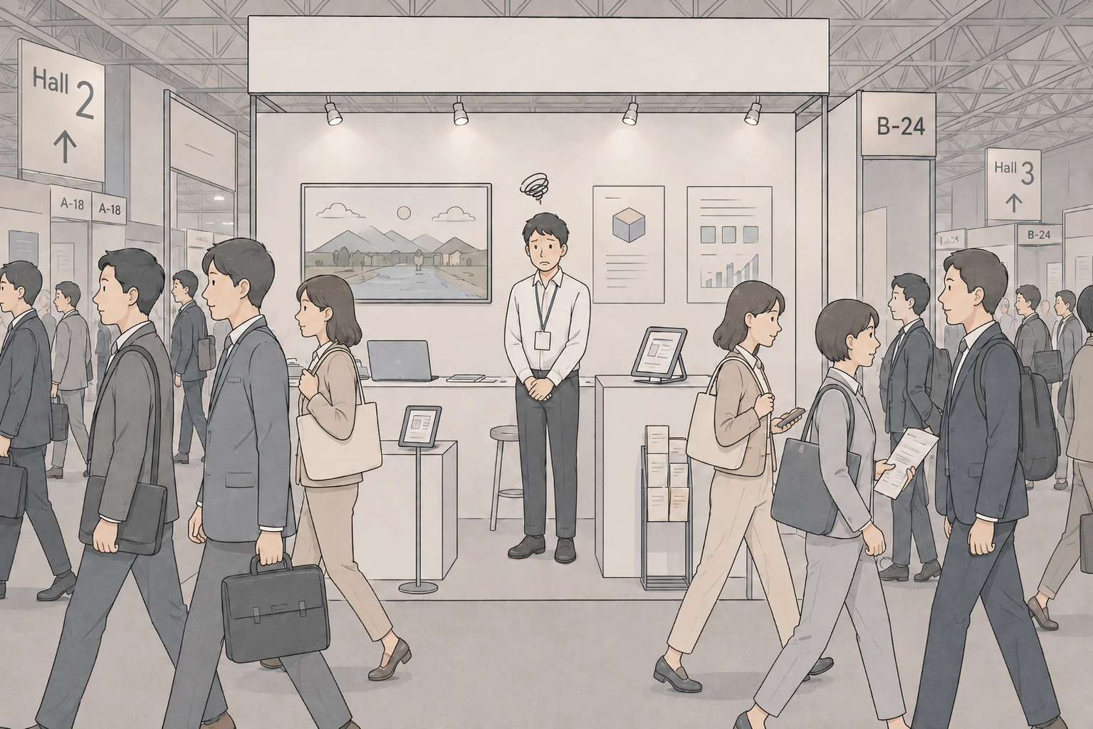 展示会で心を動かす体験を仕掛けたい